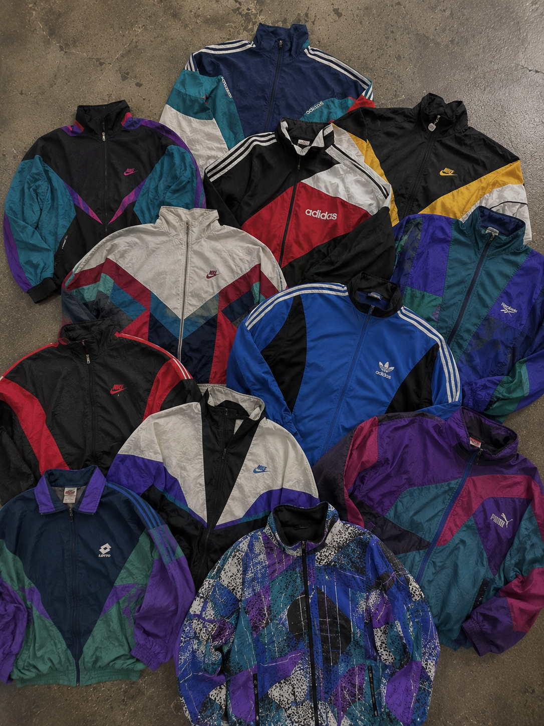 Track Jacket & Windbreaker Vintage- Piece Box