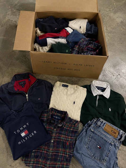 Mix Ralph Lauren & Tommy Hilfiger — Kilo Box